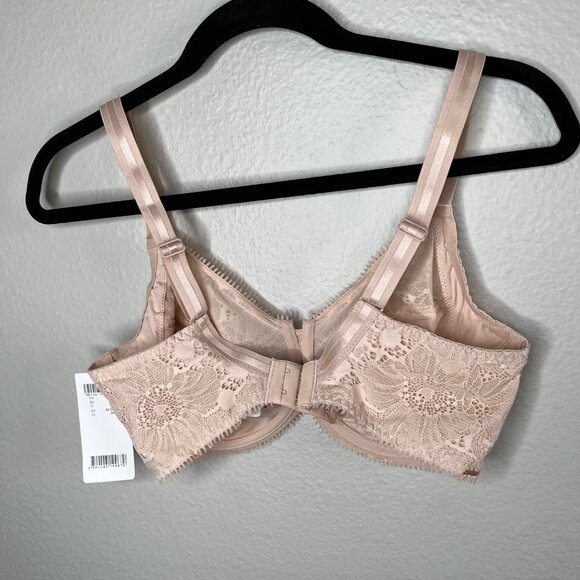 Chantelle Day to Night Full Coverage Unlined Lace Underwire Bra 34DDD c15f10 - Picture 5 of 9